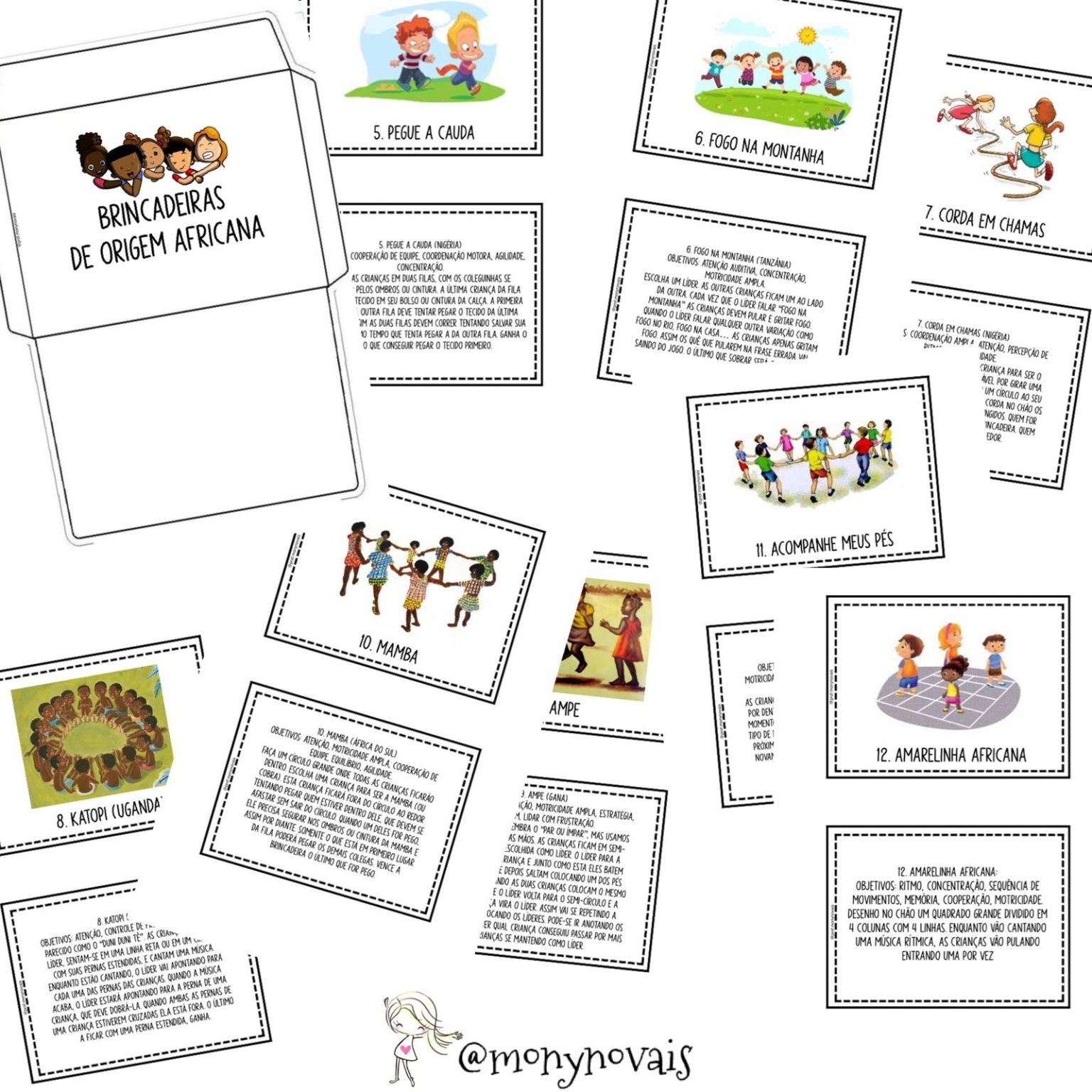 Brincadeiras Africanas – Mony's Studio