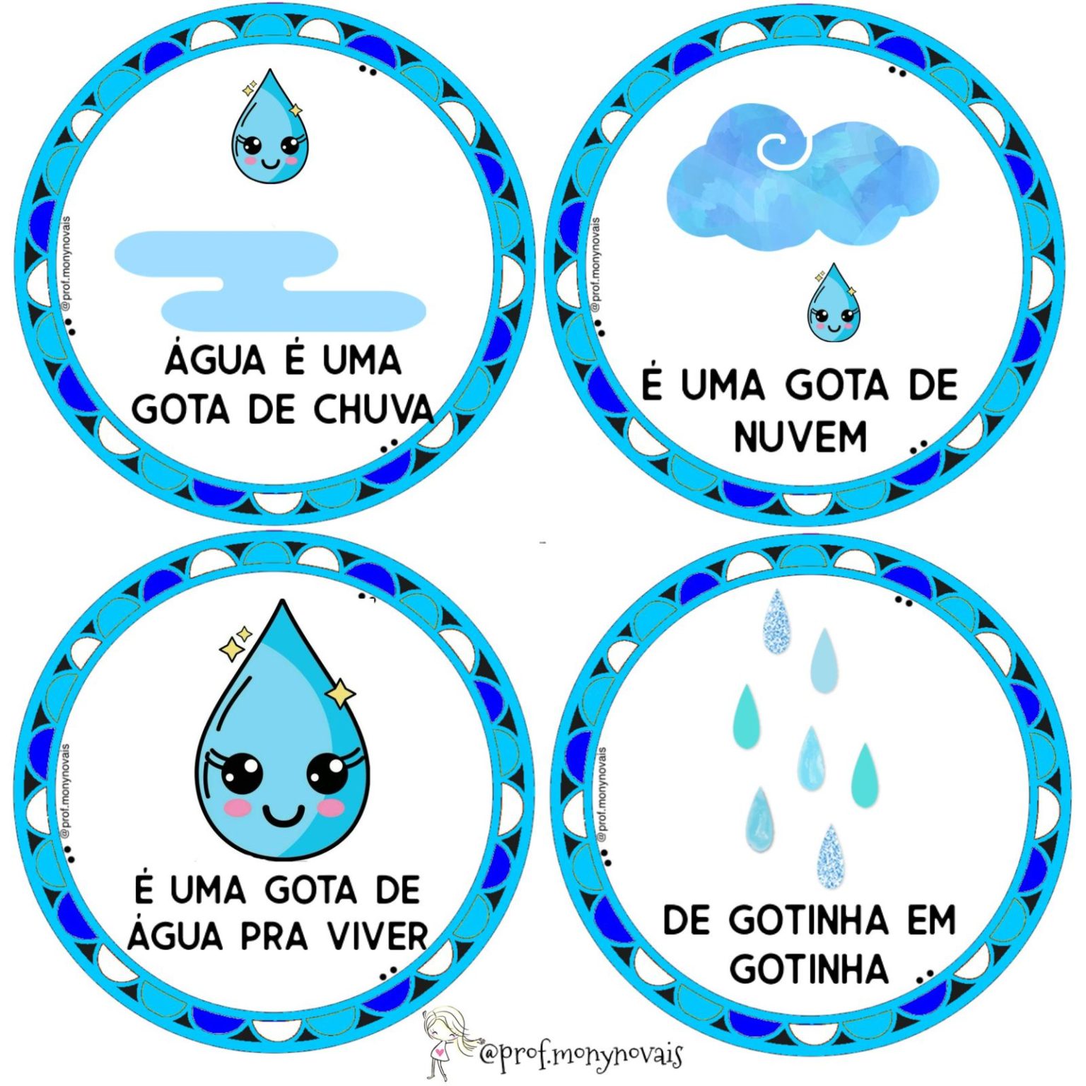 De gotinha em gotinha – Música na lata – Mony's Studio