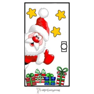 Papai Noel - Painel de porta