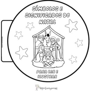 Símbolos e Significados do Natal - Para ler e ilustrar
