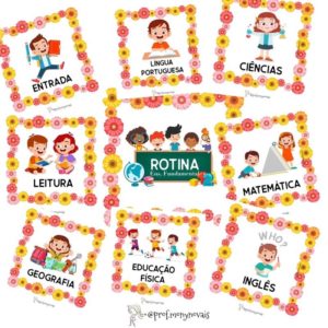 Rotina Escolar - Ensino Fundamental 