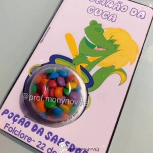 Poção da sabedoria- Cartão lembrancinha