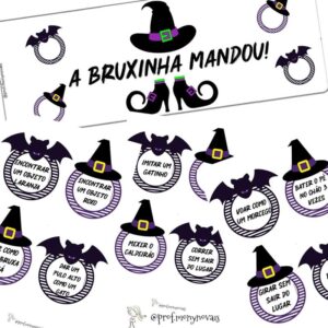 A bruxinha mandou na lata