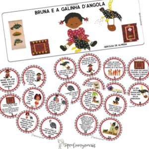 Bruna e a Galinha D’Angola – História na Lata