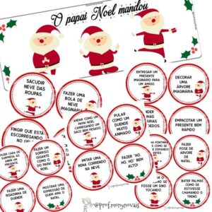 O PAPAI NOEL MANDOU- Brincadeira na lata