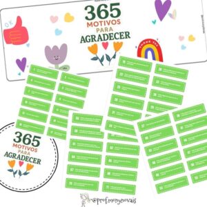365 MOTIVOS PARA AGRADECER – na lata