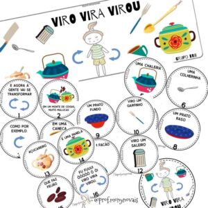 VIRO VIRA VIROU – Música na Lata com Sequência Didática
