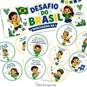 DESAFIO DO BRASIL – BRINCADEIRA NA LATA