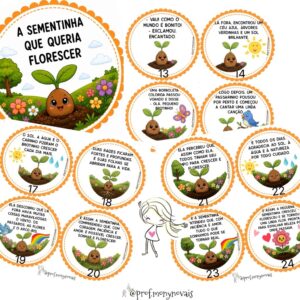 A SEMENTINHA QUE QUERIA FLORESCER – HISTÓRIA NA LATA