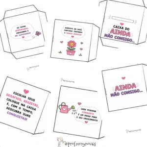 CAIXA DO “AINDA NÃO CONSIGO”