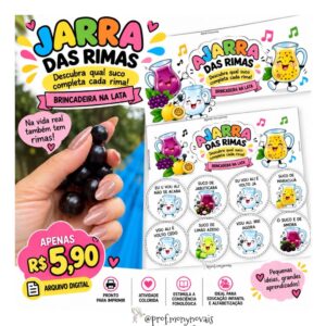 Professora, que tal transformar o aprendizado das rimas em uma brincadeira que a turma vai querer participar?