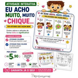 Eu acho muito chique - Versão crianças na escola