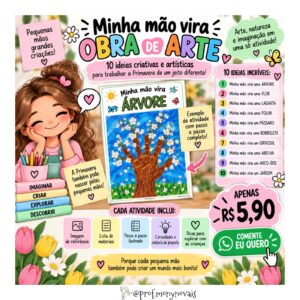 MINHA MÃO VIRA OBRA DE ARTE!