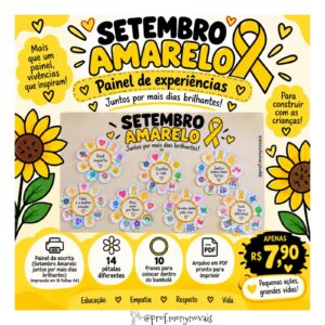 SETEMBRO AMARELO – PAINEL DE EXPERIÊNCIAS