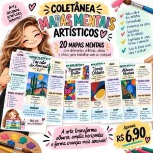 COLETÂNEA – MAPAS MENTAIS ARTÍSTICOS